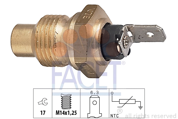 Sensor, coolant temperature (7.3007)
