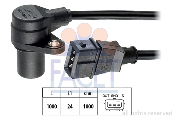 Sensor, crankshaft pulse (9.0318)