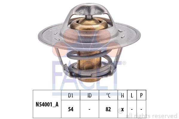 Thermostat, coolant (7.8273S)