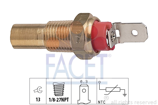 Sensor, coolant temperature (7.3115)