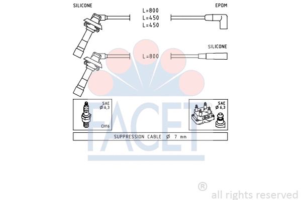 Ignition Cable Kit (4.9887)