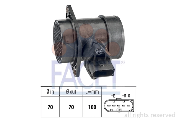 Mass Air Flow Sensor (10.1212)