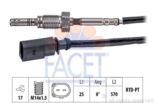 Sensor, exhaust gas temperature (22.0241)