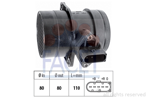 Mass Air Flow Sensor (10.1213)