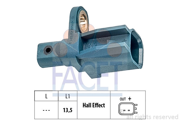 Sensor, wheel speed (21.0137)