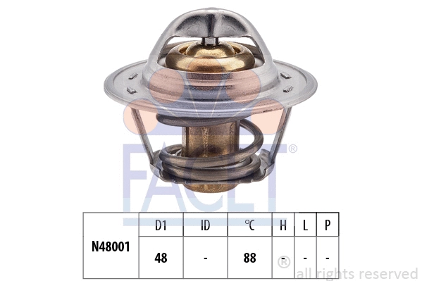 Thermostat, coolant (7.8470S)