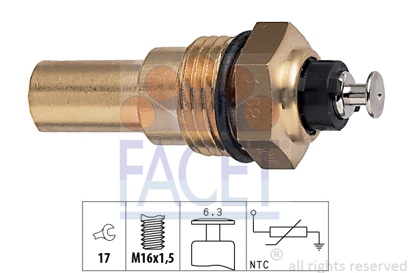 Sensor, coolant temperature (7.3062)