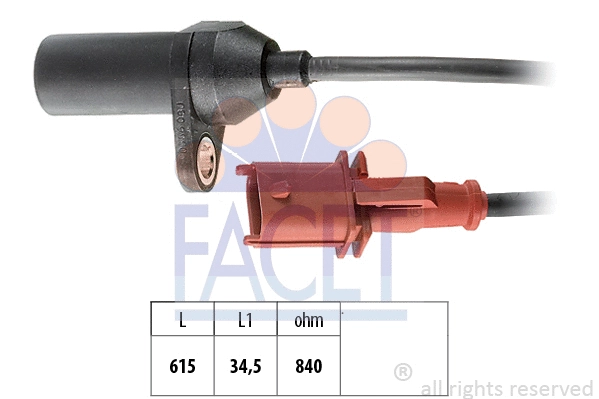 Sensor, crankshaft pulse (9.0206)