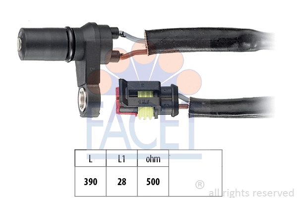 RPM Sensor, automatic transmission (9.0231)