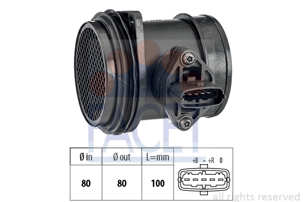 Mass Air Flow Sensor (10.1332)