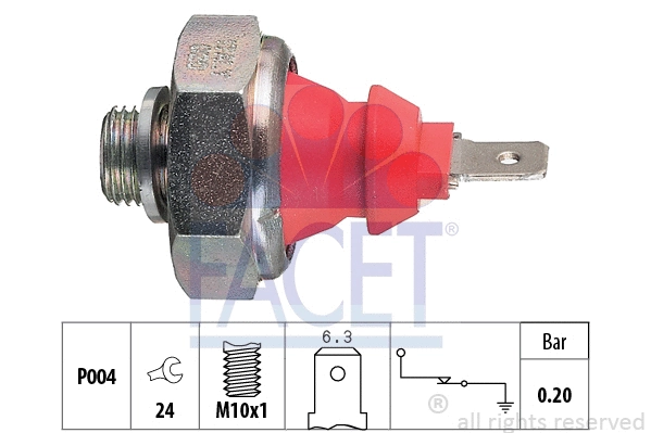 Oil Pressure Switch (7.0072)