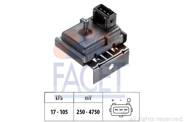 Air Pressure Sensor, altitude adaption (10.3021)