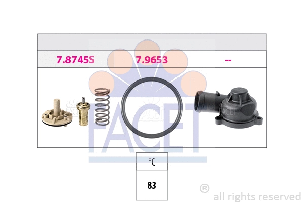 Thermostat, coolant (7.8745K)