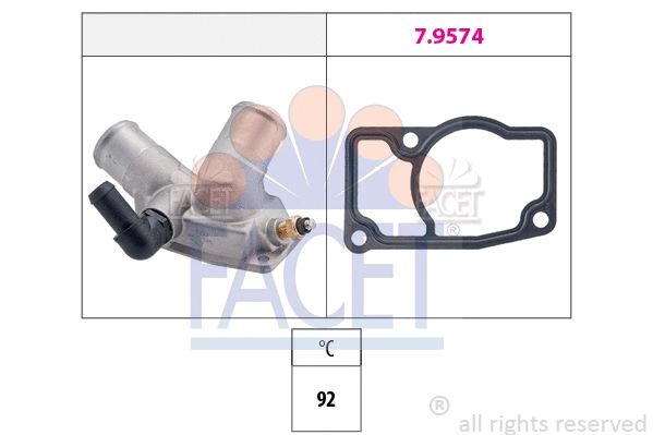 Thermostat, coolant (7.8343)