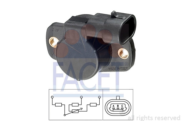 Sensor, throttle position (10.5093)