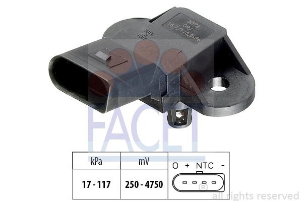 Air Pressure Sensor, altitude adaption (10.3072)