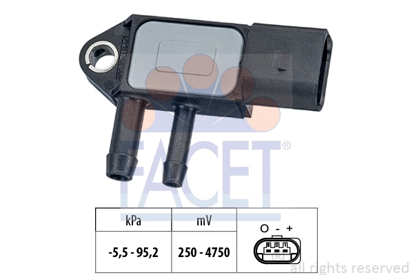Pressure Sensor, brake booster (10.3263)