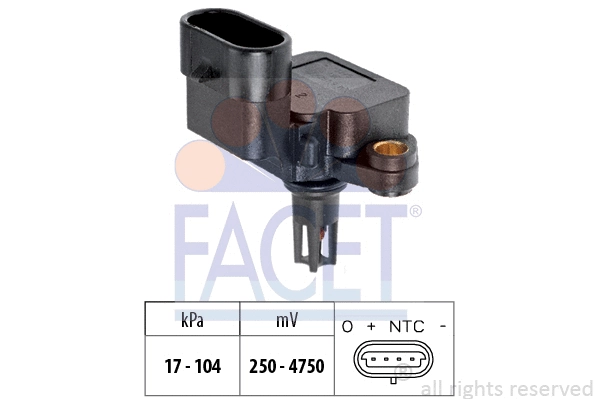 Air Pressure Sensor, altitude adaption (10.3081)