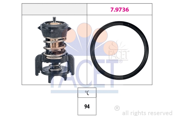 Thermostat, coolant (7.8933)