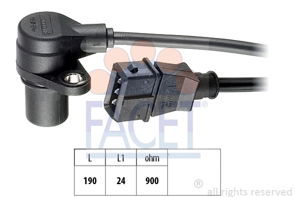 Sensor, crankshaft pulse (9.0180)