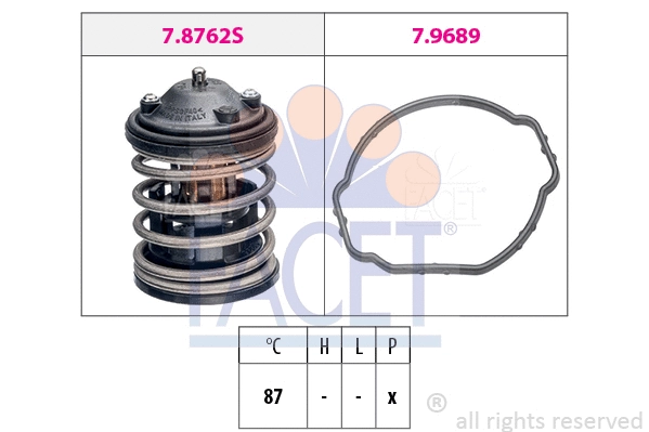 Thermostat, coolant (7.8762)