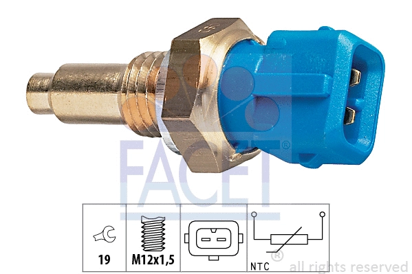 Sensor, coolant temperature (7.3143)