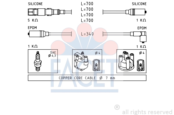 Ignition Cable Kit (4.9353)