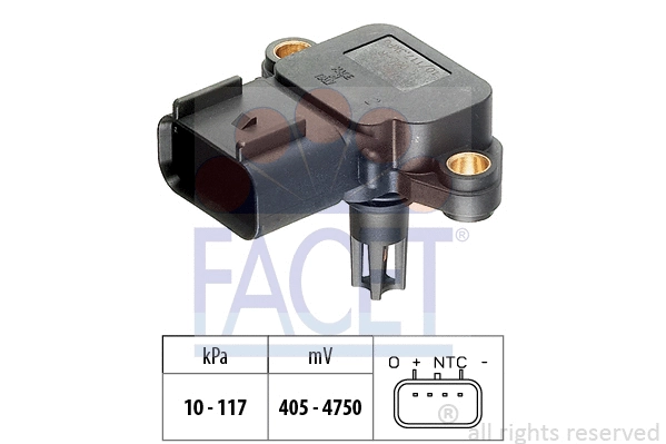 Air Pressure Sensor, altitude adaption (10.3077)