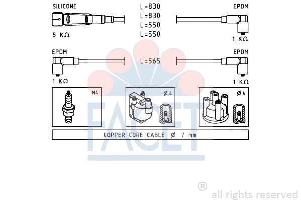 Ignition Cable Kit (4.7159)