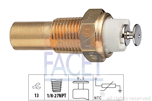Sensor, coolant temperature (7.3235)