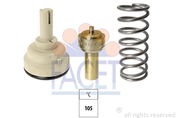 Thermostat, coolant (7.8618S)