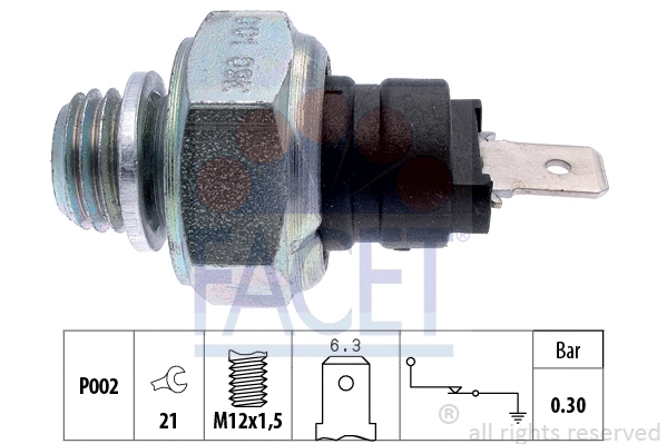Oil Pressure Switch (7.0001)