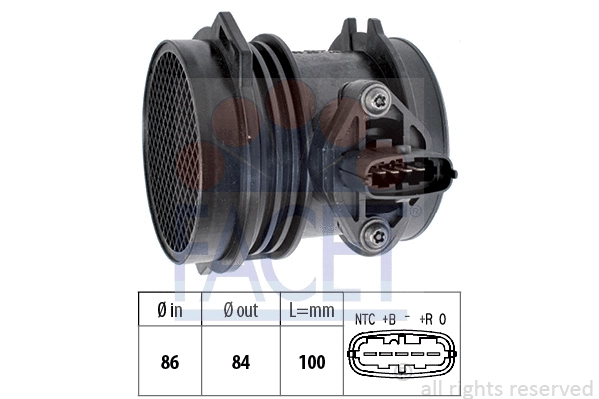 Mass Air Flow Sensor (10.1256)