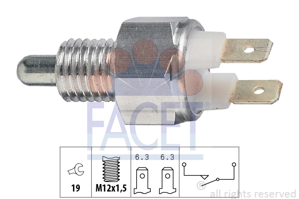 Switch, reverse light (7.6029)