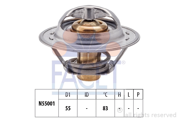 Thermostat, coolant (7.8304S)