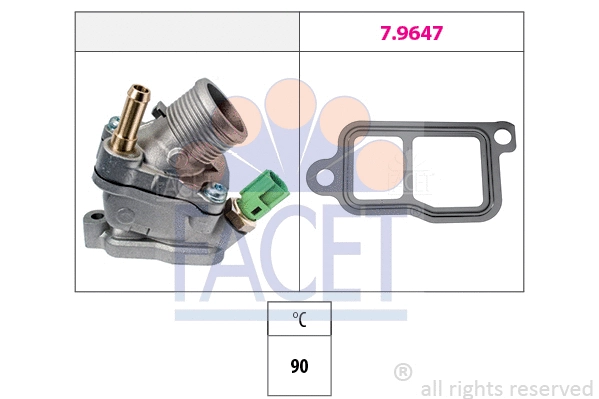 Thermostat, coolant (7.8733)