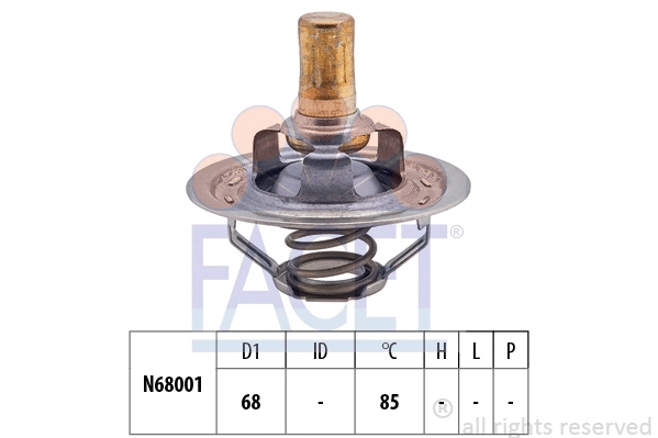 Thermostat, coolant (7.8310S)