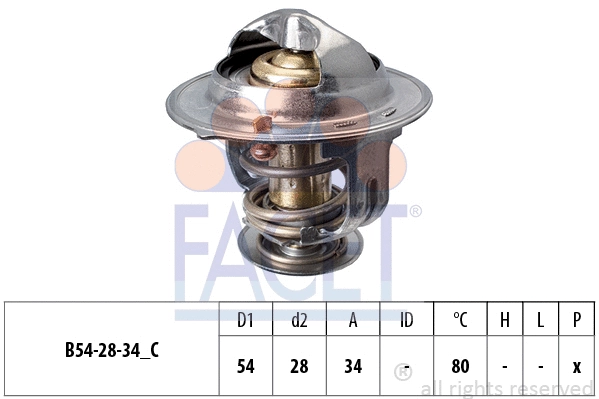 Thermostat, coolant (7.8694S)