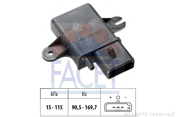 Air Pressure Sensor, altitude adaption (10.3002)