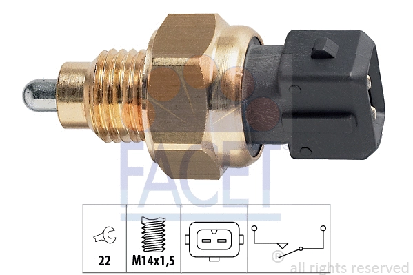 Switch, reverse light (7.6108)