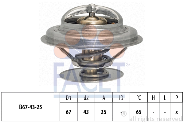Thermostat, coolant (7.8978S)