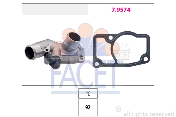 Thermostat, coolant (7.8347)