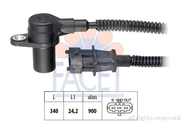 Sensor, crankshaft pulse (9.0753)