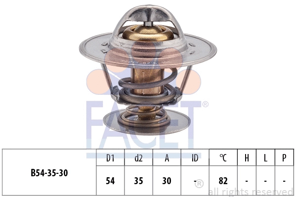 Thermostat, coolant (7.8221S)