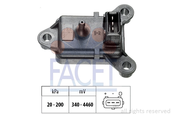 Air Pressure Sensor, altitude adaption (10.3017)
