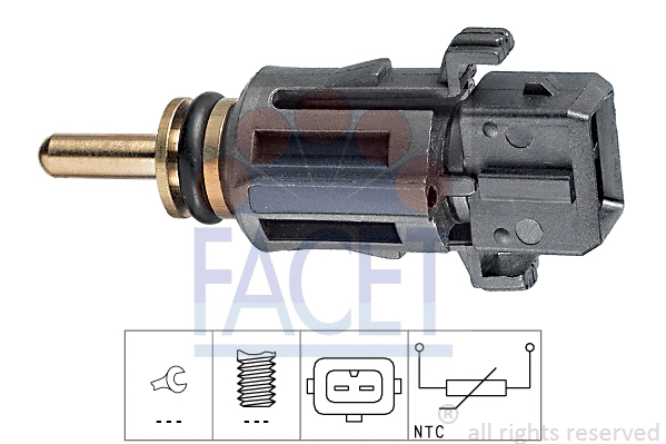 Sensor, coolant temperature (7.3279)