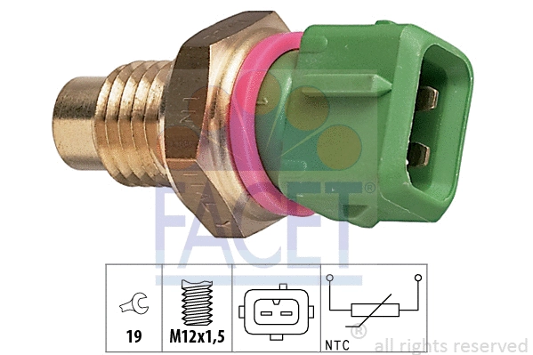 Sensor, coolant temperature (7.3114)