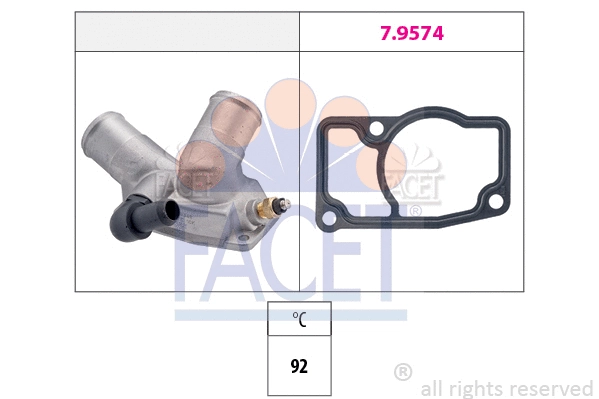 Thermostat, coolant (7.8348)