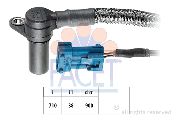 Sensor, crankshaft pulse (9.0283)