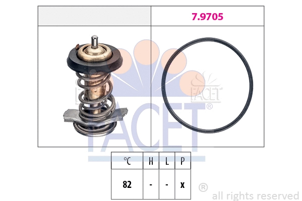 Thermostat, coolant (7.8842)